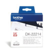 brother DK-22214 papier tiquettes continues, 12 mm x 30,48m