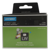 DYMO S0722540 - 11354 - tiquettes multi-usages pour LabelWriter 320/330/400,