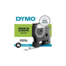 DYMO D1 Cassette ruban tiqueter blanc sur noir, 24 mm/7,0 m