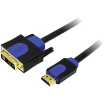 LogiLink Cble HDMI High Speed, HDMI - DVI-D, 1 m