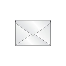 sigel Enveloppe, C5, transparent, gomme, 100 g/m2