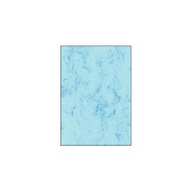 sigel papier marbr, A4, 200 g/m2, carton prestige, bleu