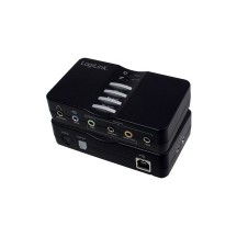 LogiLink Sound Box USB 7.1, 8 canaux, couleur: noir