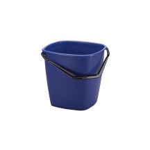 DURABLE Seau de nettoyage, 9,5 litres, rectangulaire, bleu