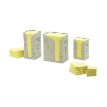 3M Post-it bloc-notes adhésif recyclable, 38 x 51 mm, jaune