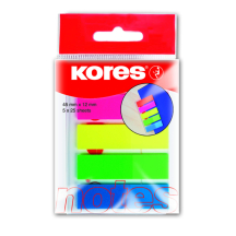 Kores Marque-pages - films, 12 x 45 mm, couleurs non