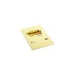 3M Post-it 100 feuilles/bloc, 76 x 76 mm, jaune, lign