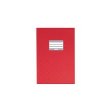 HERMA protge-cahiers, format A4, en PP, couverture rouge