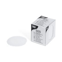 PAPSTAR Sous-tasses rond, blanc, diamtre: 8,5 cm