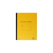 ELVE Registre "Recettes/Dpenses", 80 pages, 297 x 210 mm