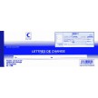 ELVE Carnet  souche "Lettres de change", 102 x 270 mm