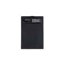 MAUL Porte-bloc avec calculatrice, format A4,plastique, noir