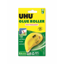 UHU Roller de colle Dry & Clean Roller, non permanent