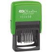 COLOP tampon numroteur "Green Line" Printer S226,6 chiffres