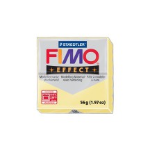 FIMO EFFECT Pâte à modeler, à cuire, pastel-vanille