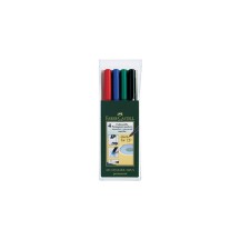 FABER-CASTELL Marqueur CD/DVD MULTIMARK permanent F,