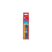 FABER-CASTELL crayons de couleur COLOUR GRIP 2001, tui en
