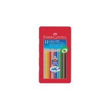 FABER-CASTELL Crayons de couleur Colour GRIP , tui en