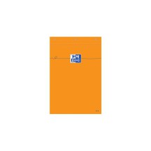 Oxford bloc-notes, 210 x 315, quadrill, 80 feuilles, orange