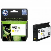 hewlett packard cartouche jet d'encre jaune 951xl