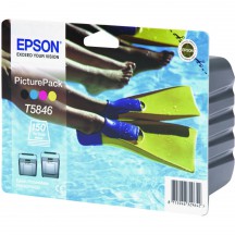 epson cartouche jet d'encre rainbow pack picturepack blister+alarme radio picturemate pm/240/280/260
