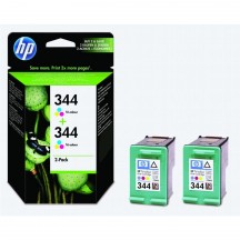 Cartouche HP 344 - Couleur (Pack de 2)