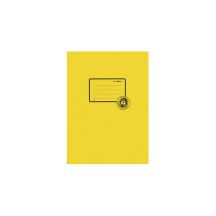 HERMA Protège-cahier recyclé, format A4, en papier, jaune