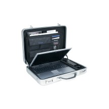 ALUMAXX Laptop-Attach-Case "MERCATO", aluminium, argent