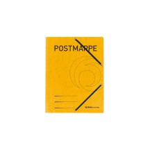 herlitz Postmappe, Colorspan-Karton, DIN A4, gelb