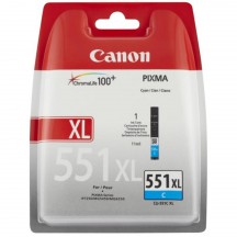 canon cartouche jet d'encre cyan cli-551xl 11ml --- mg/5450/6350 ip/7250