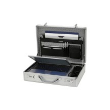 ALUMAXX Laptop-Attach-Case "KRONOS", en aluminium, argent