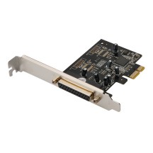 DIGITUS Carte PCI Express parallèle, 1 port + Low Profile
