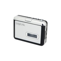 LogiLink Cassette/Convertisseur numérique, noir/argent