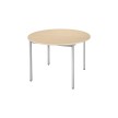 SODEMATUB table universelle 110ROMA, 1.100 mm, mrisier/alu