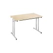 SODEMATUB Table pliante TPMU147EA, 1.400 x 700 mm,rable/alu