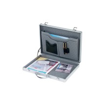 ALUMAXX attach-case "MINOR", en aluminum, argent, maniable