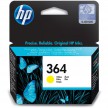 hewlett packard cartouche jet d'encre jaune 364 300 pages photosmart/c6380/cn255b/b109a