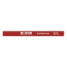 STAEDTLER Crayon de charpentier "moyen", ovale,marron rouge