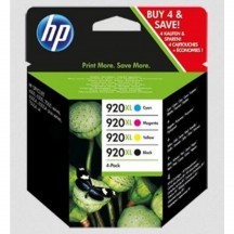 hewlett packard cartouche jet d'encre rainbow pack 920xl combo pack pack 4