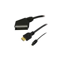 LogiLink kit de câble home cinéma, HDMI, Toslink & péritel