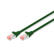 DIGITUS cble rseau, cat. 6, S/FTP, 1 m, vert
