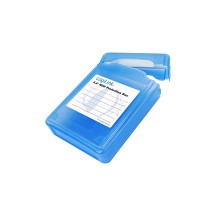 LogiLink Box HDD pour disques durs externes 3,5", bleu