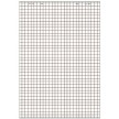 LANDR bloc paperboard, 20 feuilles,  carreaux / en blanc