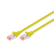 DIGITUS Cble patch, Cat. 6, S/FTP, 0,25 m, jaune