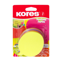 Kores Cubes de notes adhsives "bulles", 70 x 70 mm, uni