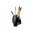 HAN Pot  crayons DELTA, en plastique argent/noir