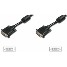 DIGITUS câble DVI-D 24+1, Premium, Dual Link, 5 m