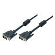 LogiLink Cble DVI-D 24+1, Dual Link, noir, 2,0 m