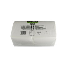serviettes PAPSTAR, 330 x 330 mm, 1 couche, blanc