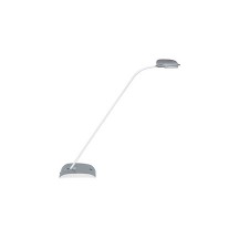 UNiLUX Lampe de bureau LED basse consommation, FOLIA, gris /